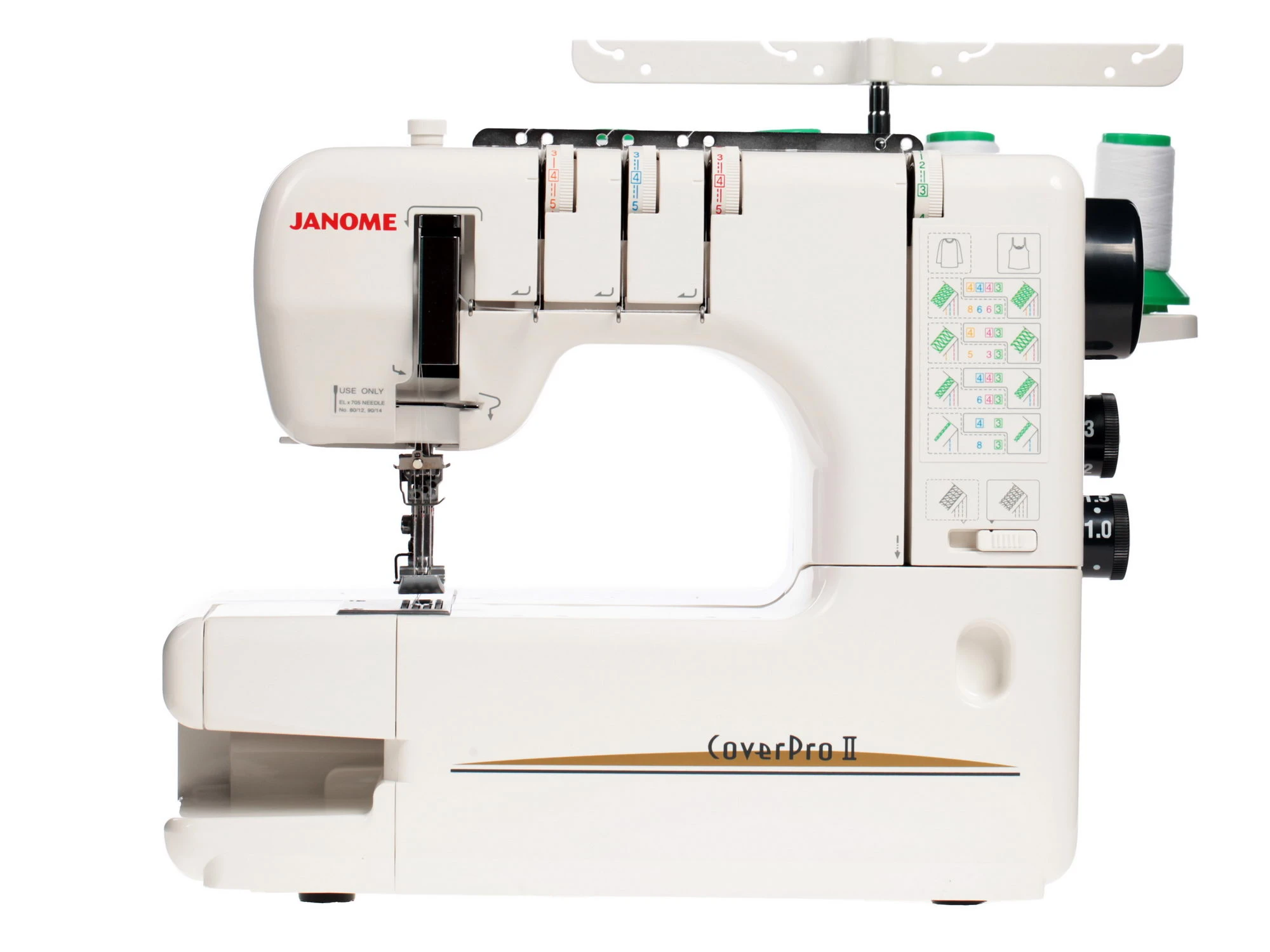 Распошивочная машина Janome CoverPro 2