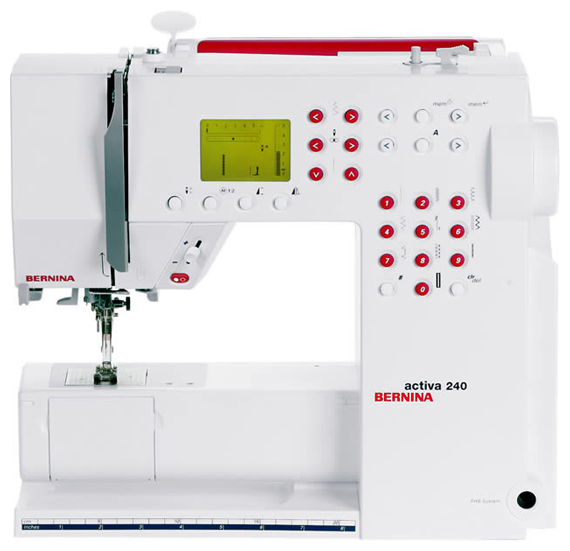 Швейная машина Bernina activa 240 ШВЕЙНЫЕ МАШИНЫ КУПИТЬ JANOME PFAFF