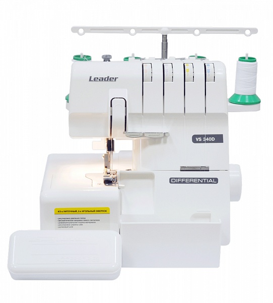 Оверлок LEADER VS 340D ШВЕЙНЫЕ МАШИНЫ КУПИТЬ JANOME PFAFF HUSQVARNA