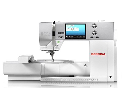 Швейно-вышивальная машина Bernina 570 QE + Вышивальный Блок
