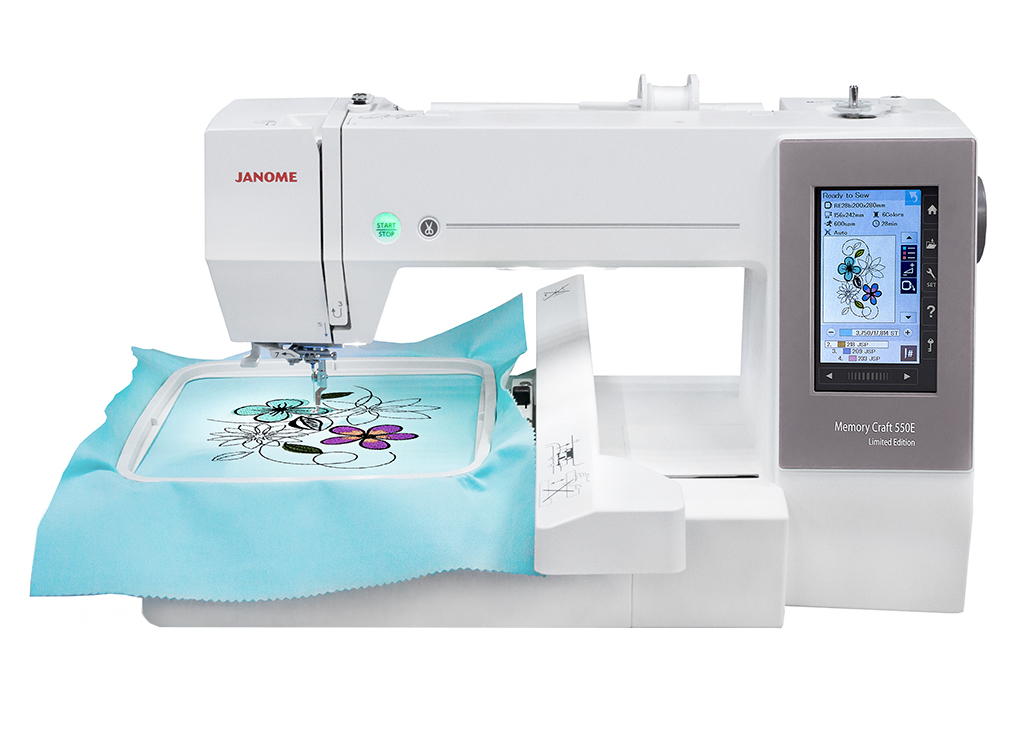 Вышивальная машина Janome Memory Craft 550E   