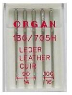 Иглы Organ LEDER № 90-100 (для кожи)